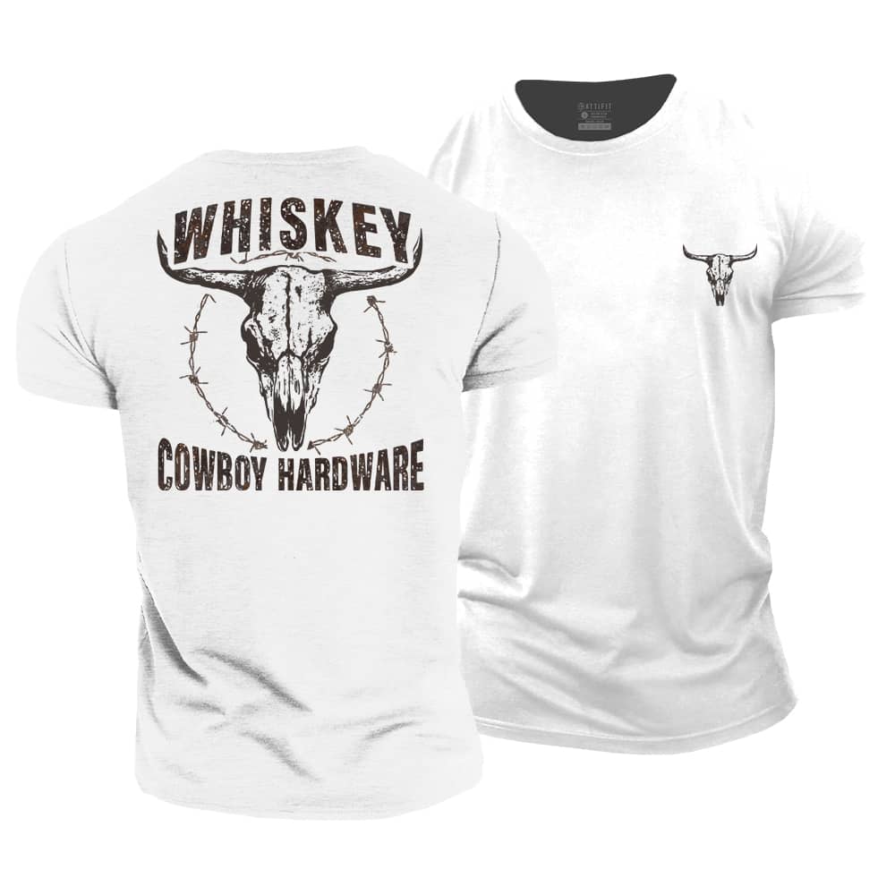 Cowboy Whiskey Cotton T-Shirt