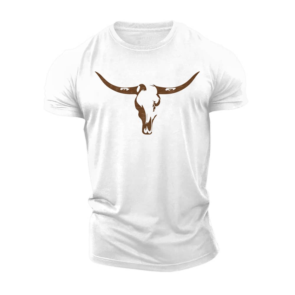 Western Longhorn Cotton T-Shirt
