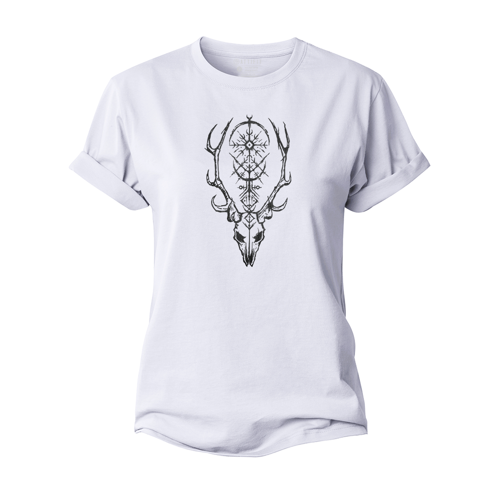 Viking Elk Women's Cotton T-Shirt