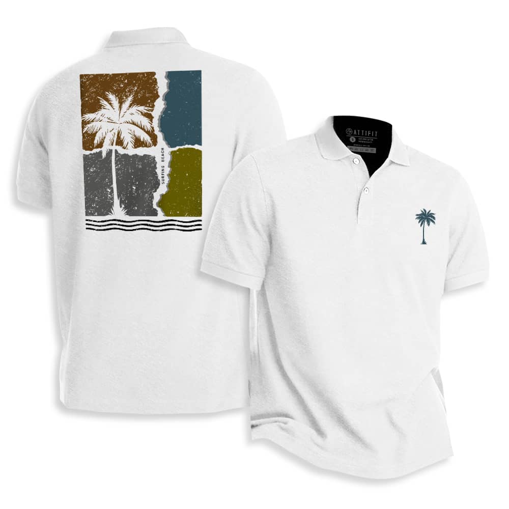 Summer Poster Polo Shirt