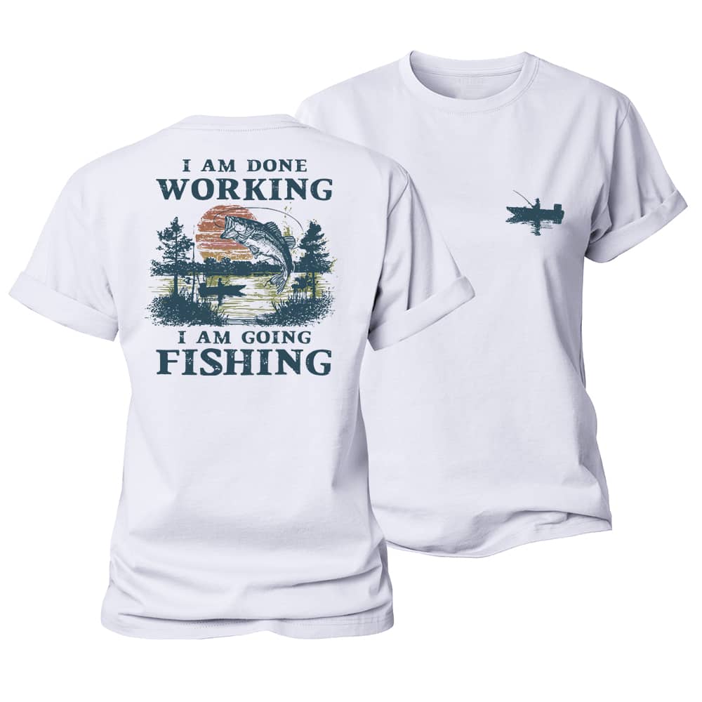 Going Fishing Women's Cotton T-Shirt