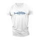 Fish Treelines Cotton T-Shirt