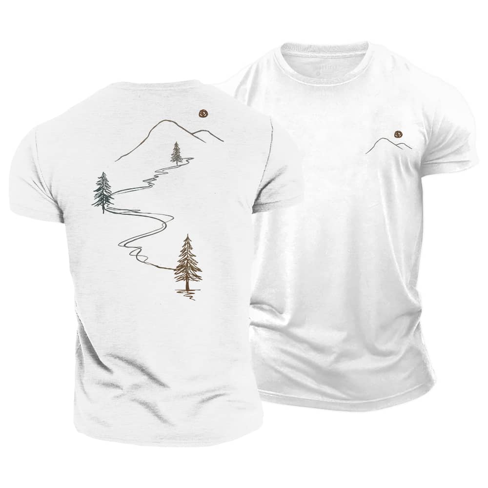 Winding Trail Cotton T-Shirt