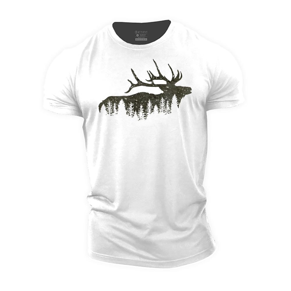 Nature's Silhouette Cotton T-Shirt