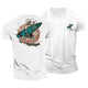 Surf Skull Cotton T-Shirt