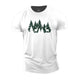 Christmas Forest Deer Cotton T-Shirt