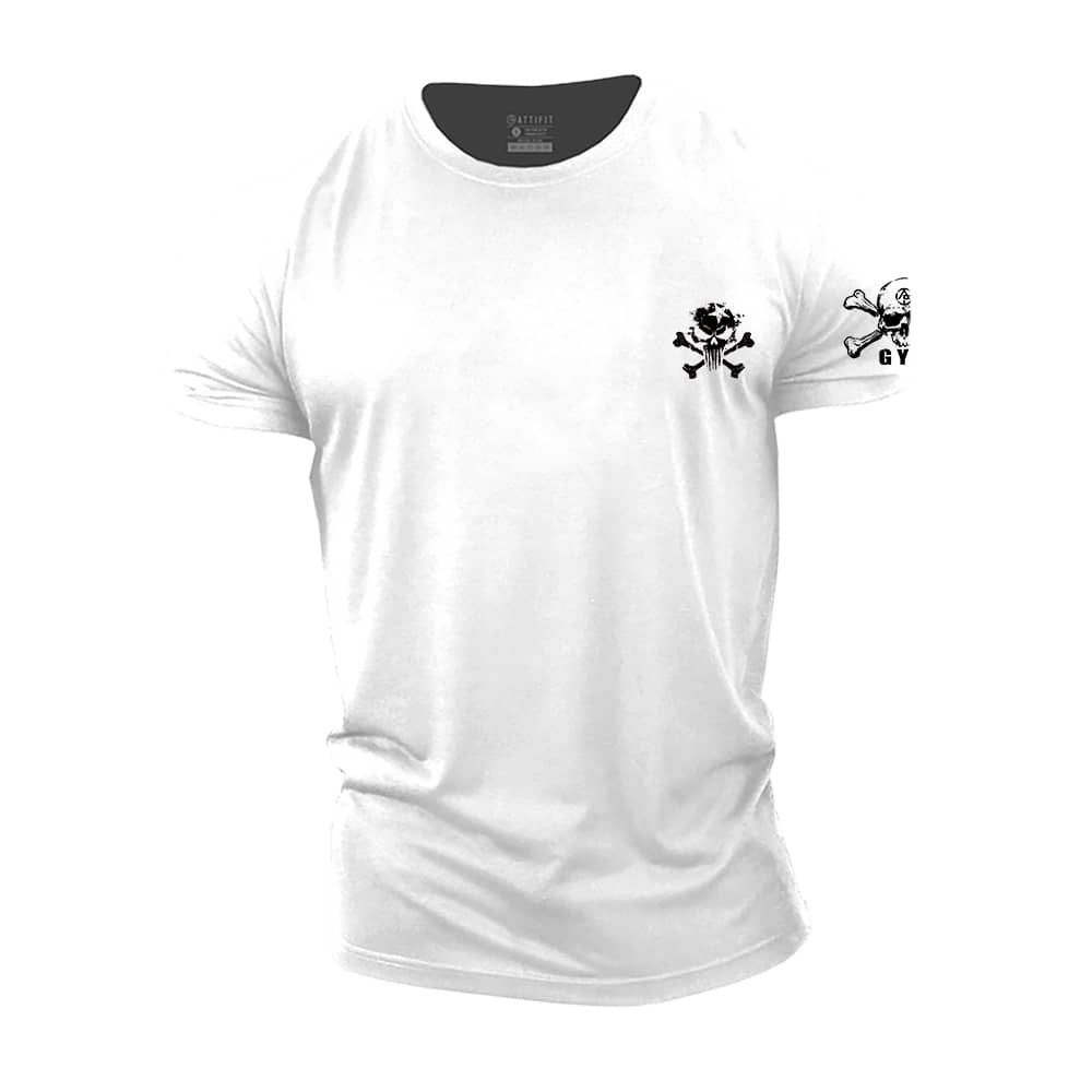 Mini Star Skull Cotton T-Shirt