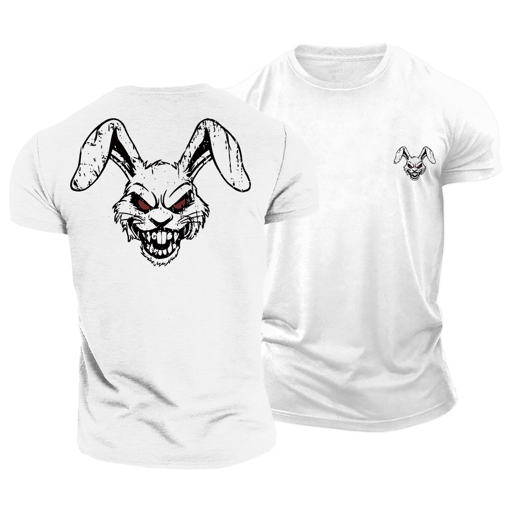 Fierce Rabbit Cotton T-Shirt