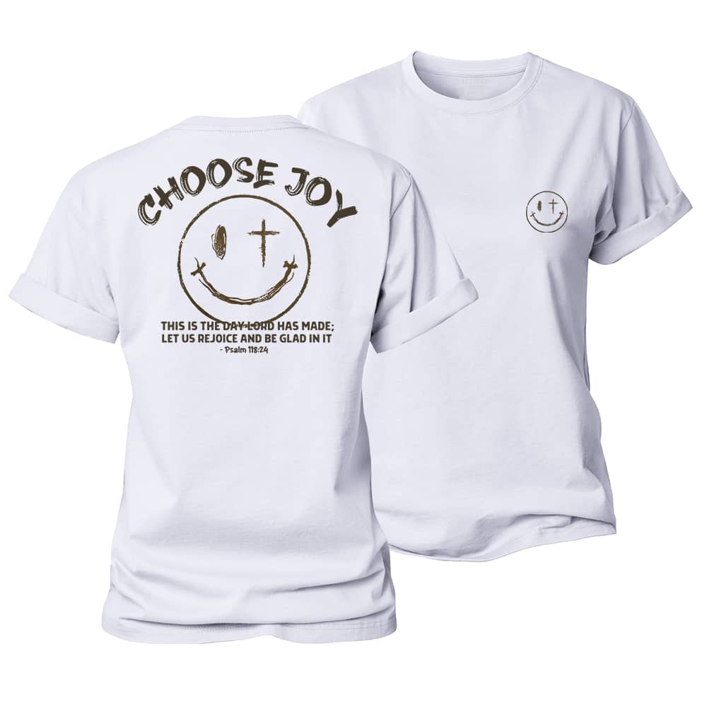Choose Joy Women's Cotton T-Shirt
