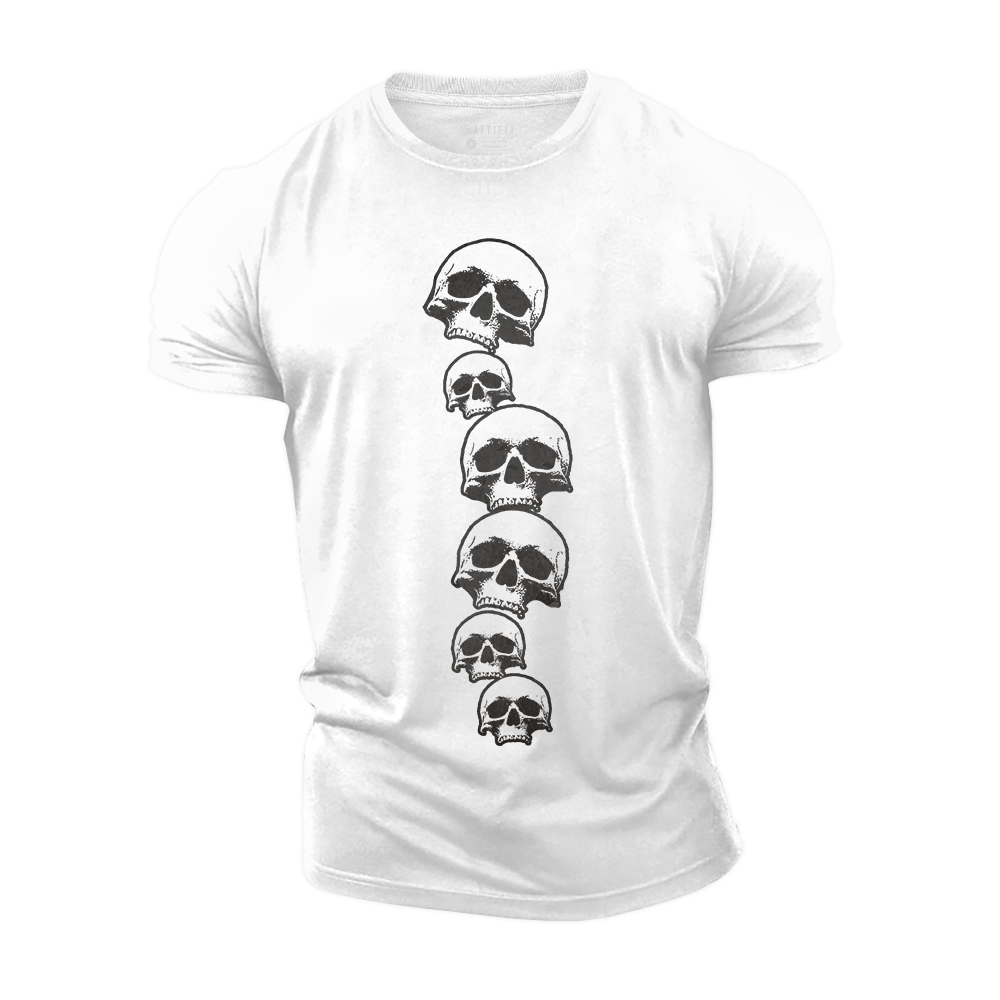 Line of Death Cotton T-Shirt