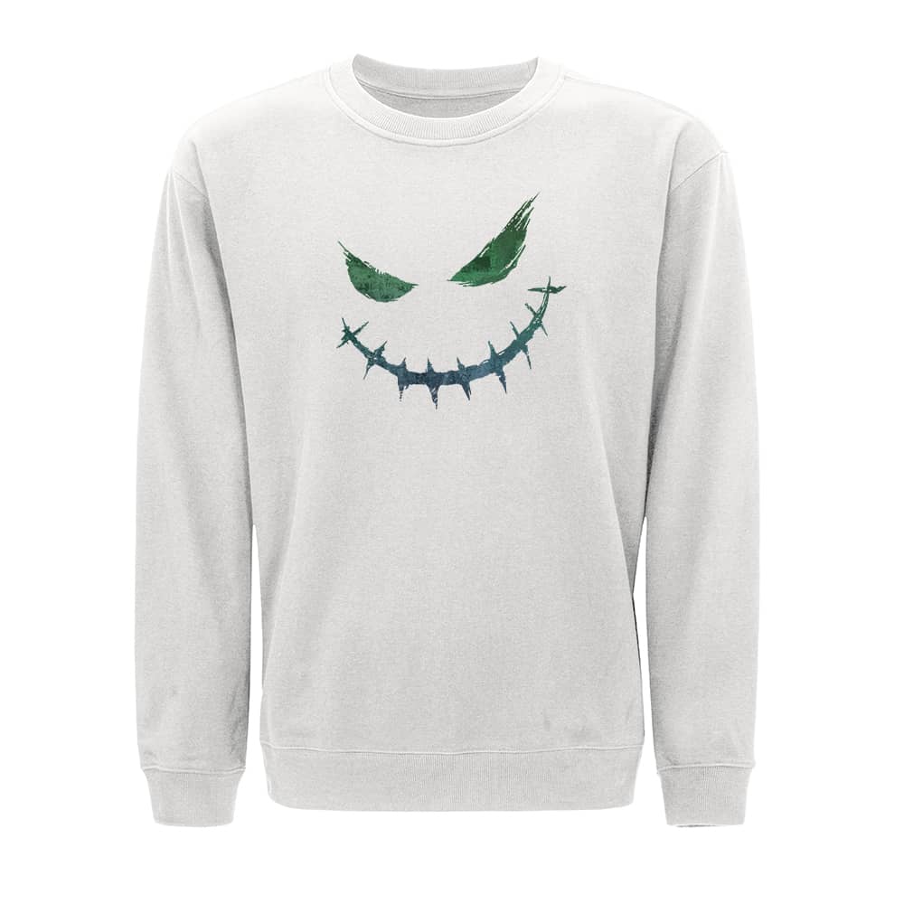 Evil Expression Crewneck Sweatshirt