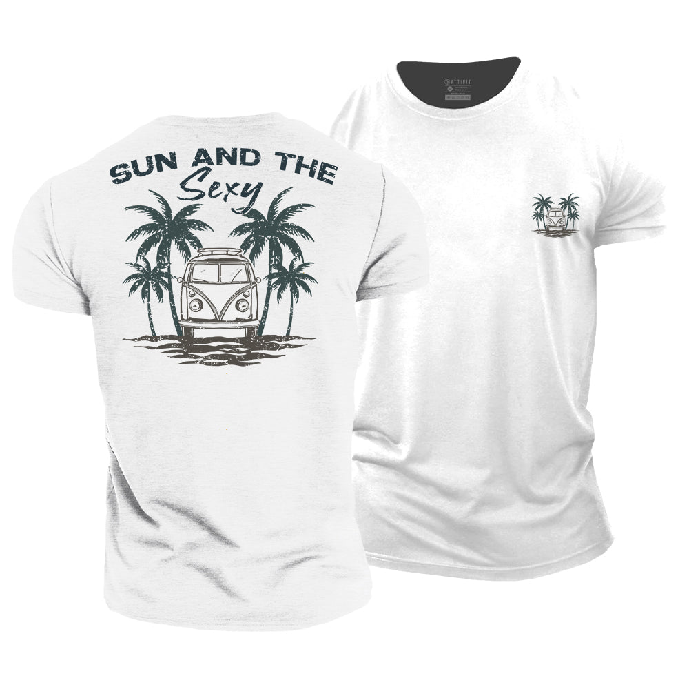 Sun And Sexy Cotton T-Shirt
