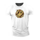Baseball Smiley Cotton T-Shirt