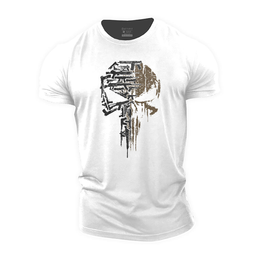 Creative Skull Cotton T-Shirt