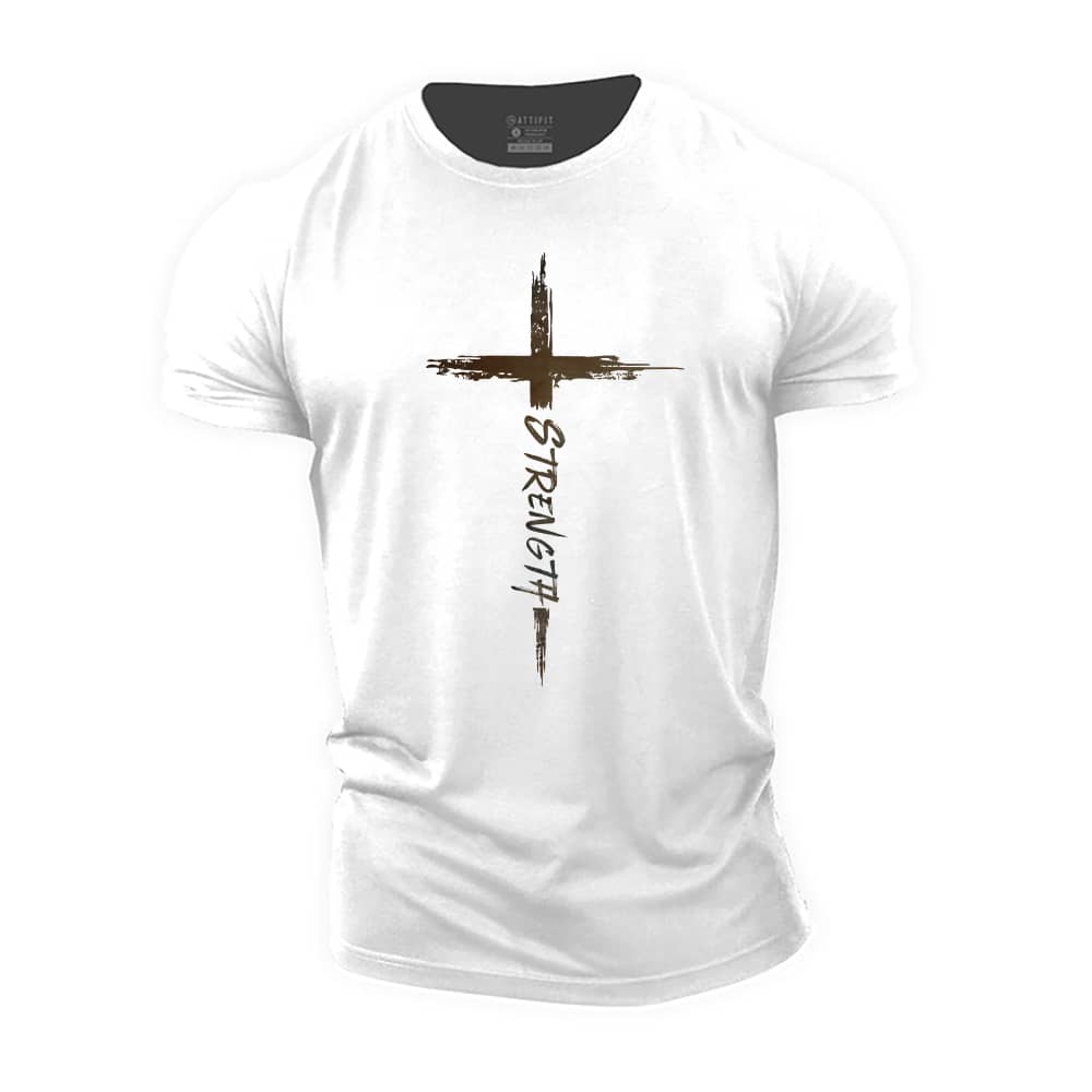 Strength Cross Cotton T-Shirt