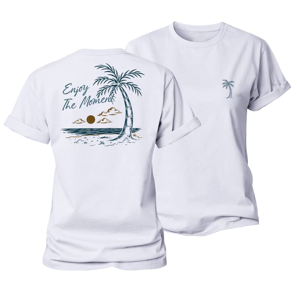 Enjoy The Moment Women's Cotton T-Shirt