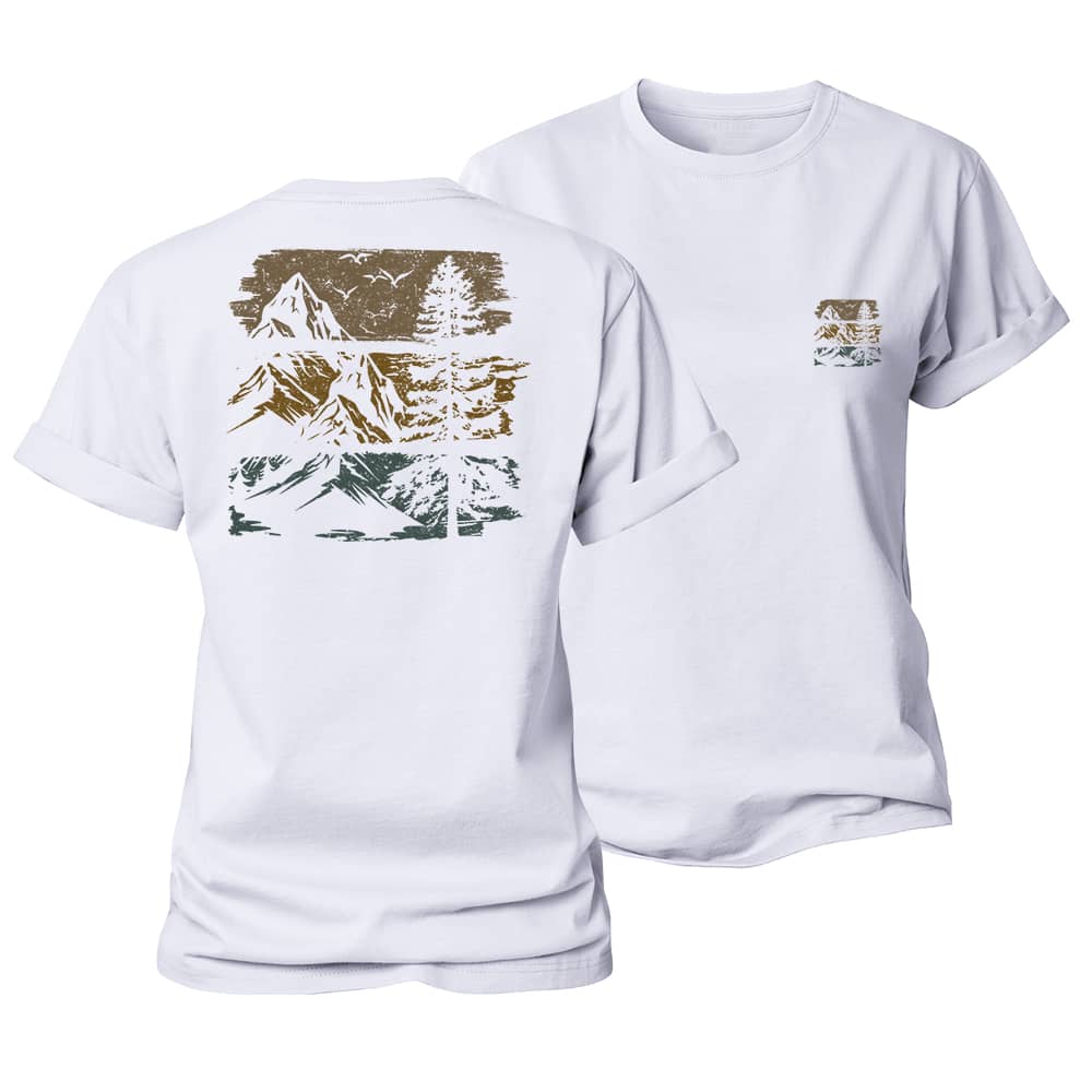 Timber Peaks Women's Cotton T-Shirt