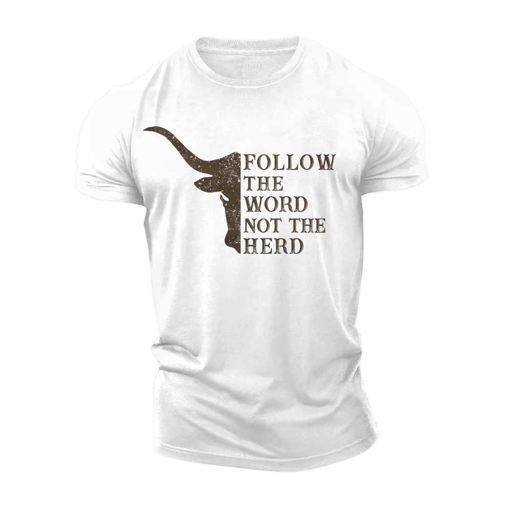 Follow The Word Cotton T-Shirt