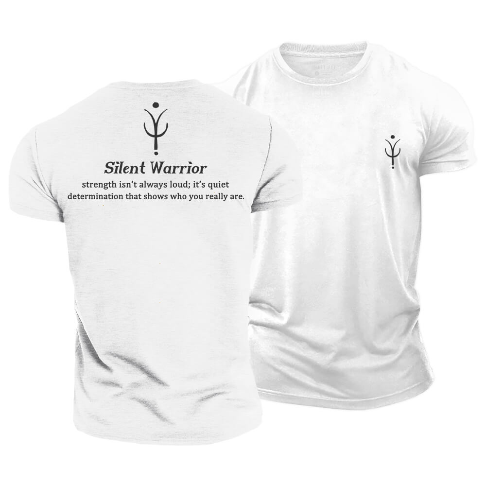 Silent Warrior Cotton T-Shirt