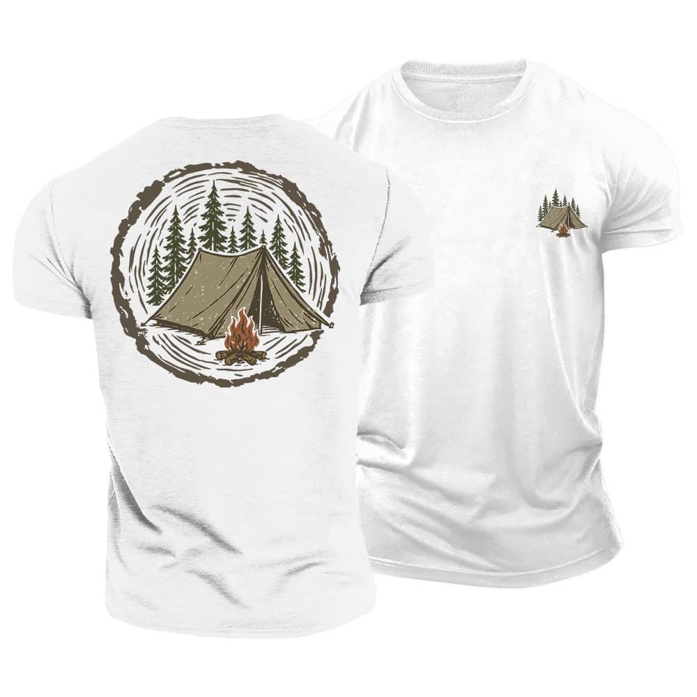 Annual Ring Tent Cotton T-Shirt