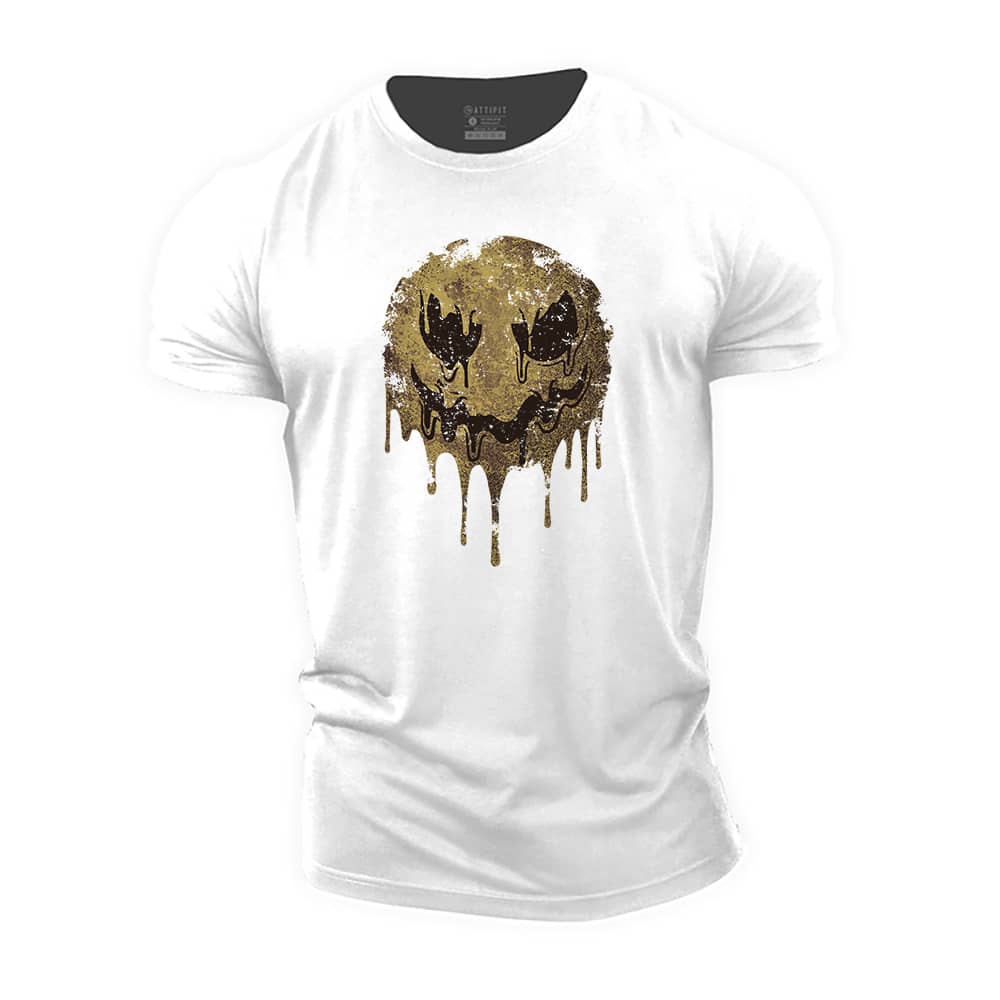 Vintage Smiley Cotton T-Shirt