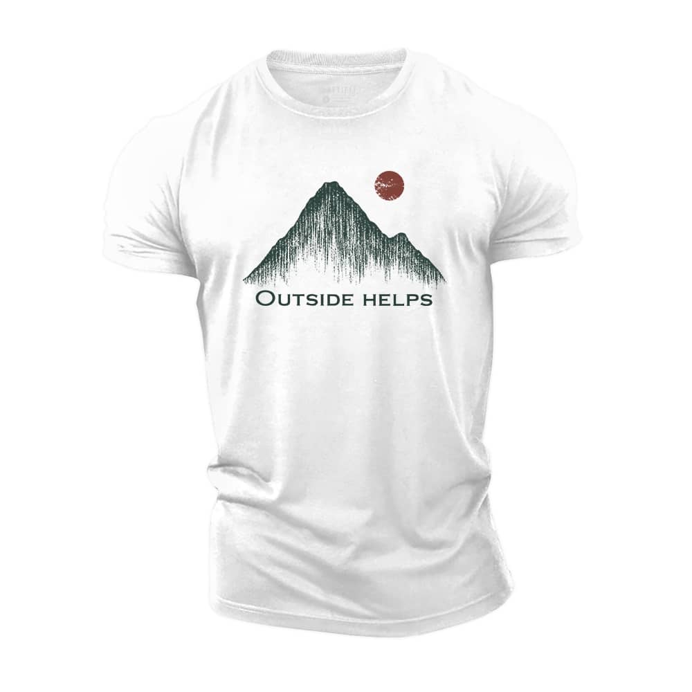 Outside Helps Cotton T-Shirt