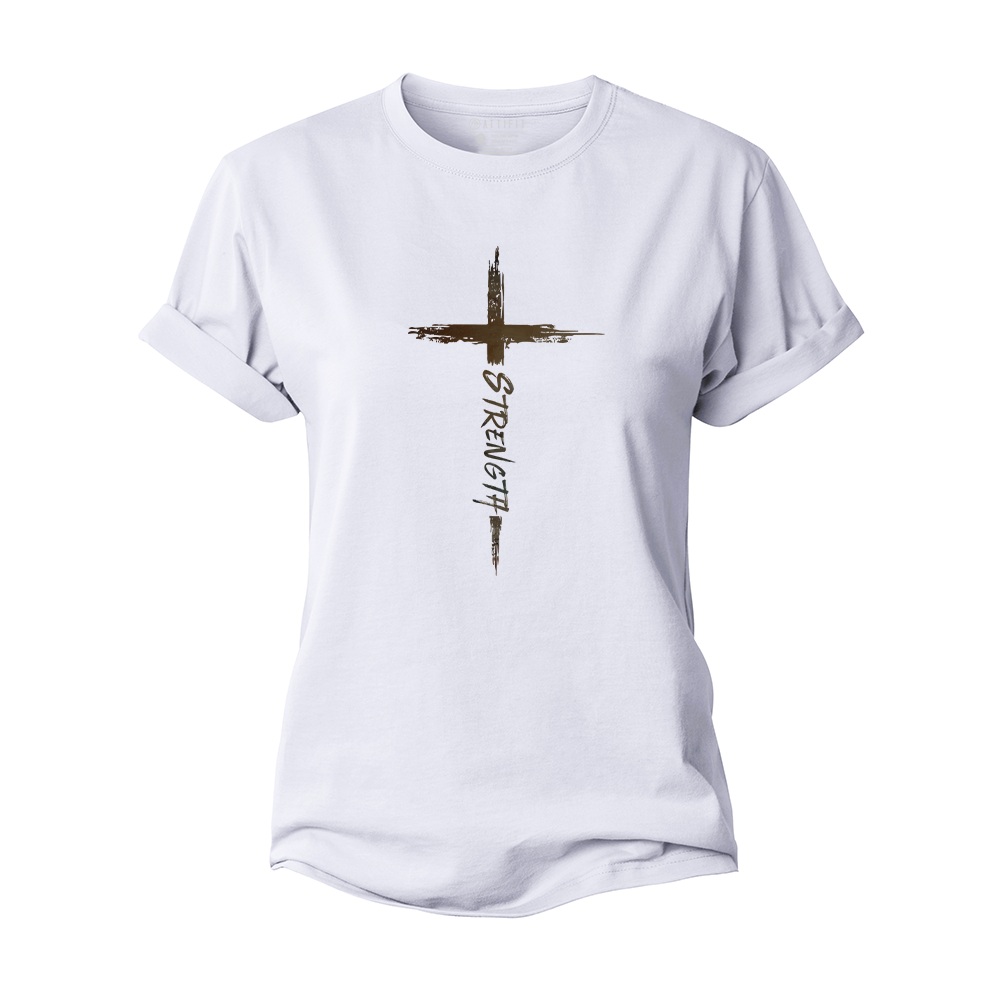 Strength Cross Women's Cotton T-Shirt