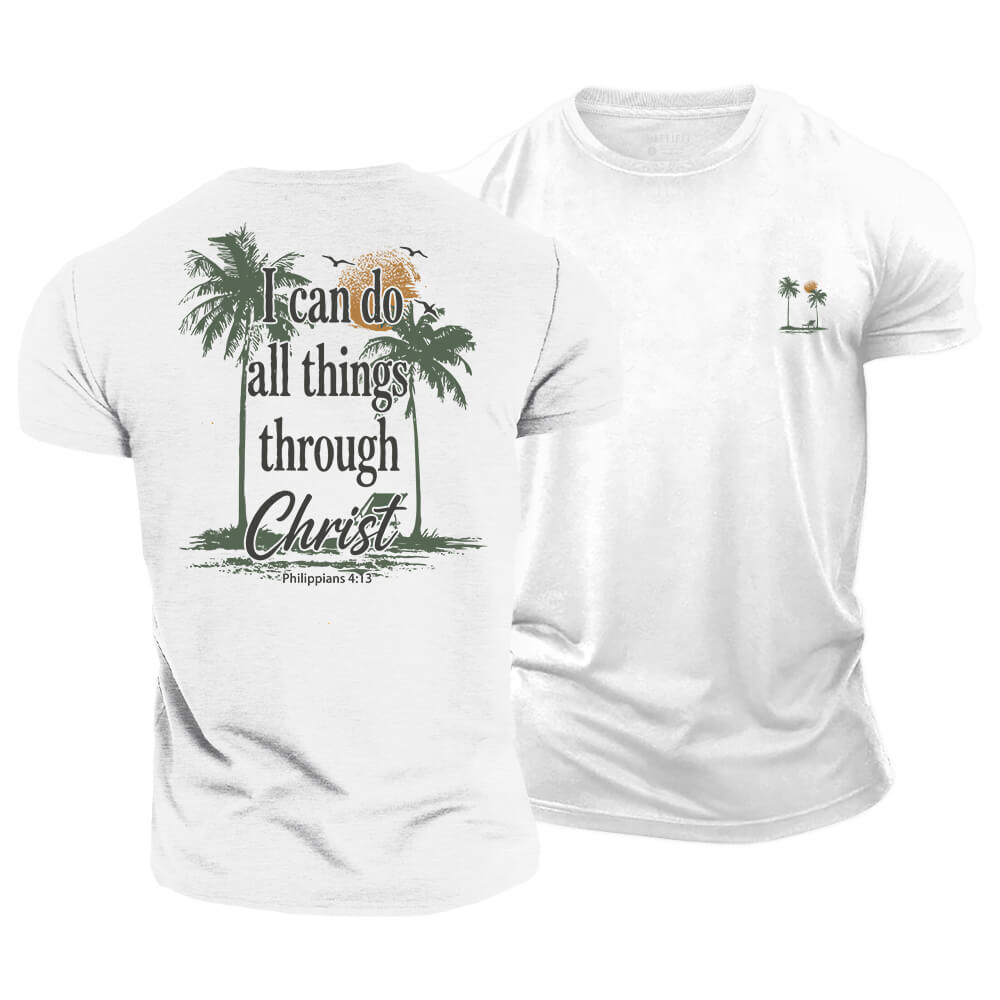 Philippians 4:13 Cotton T-Shirt
