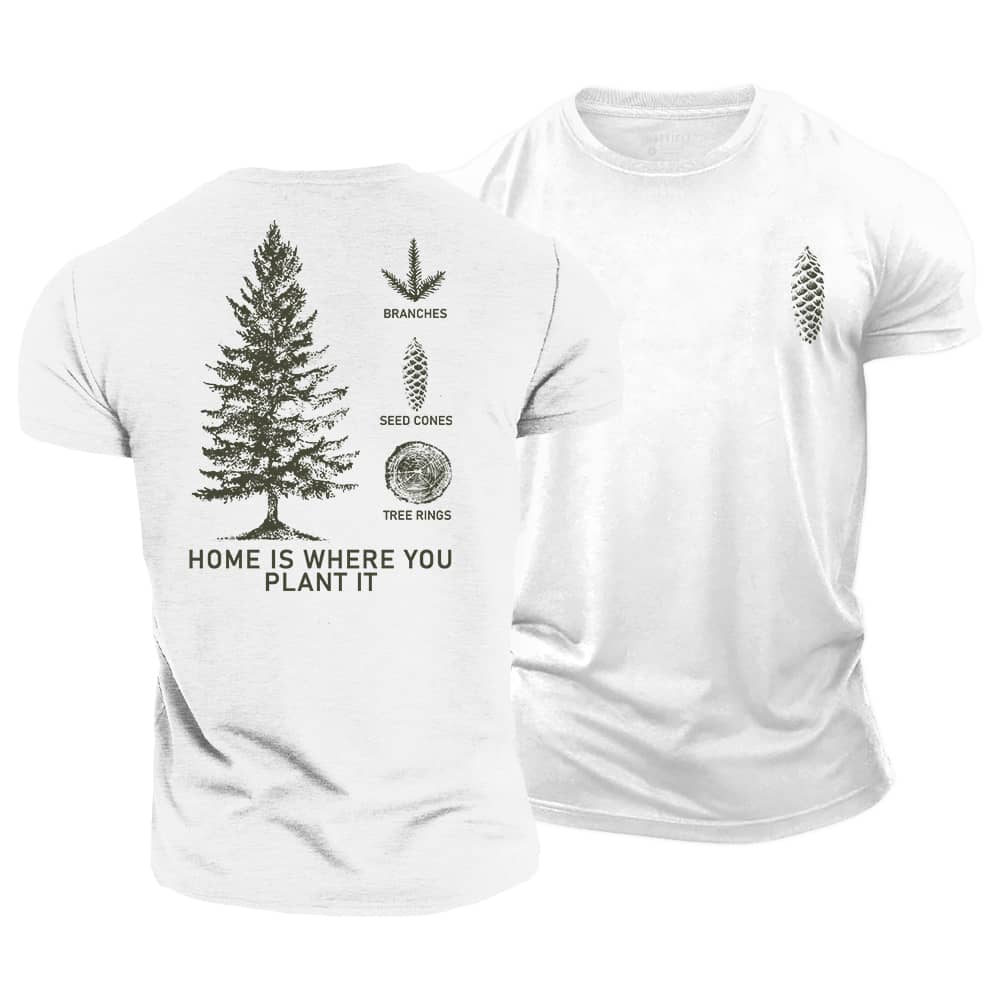 Plant Roots Cotton T-Shirt
