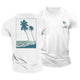 Coastal Palms Cotton T-Shirt