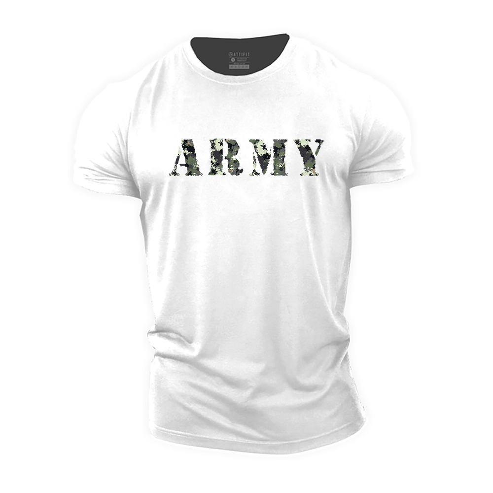 Army Cotton T-Shirt
