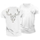 Antler Mark Cotton T-Shirt