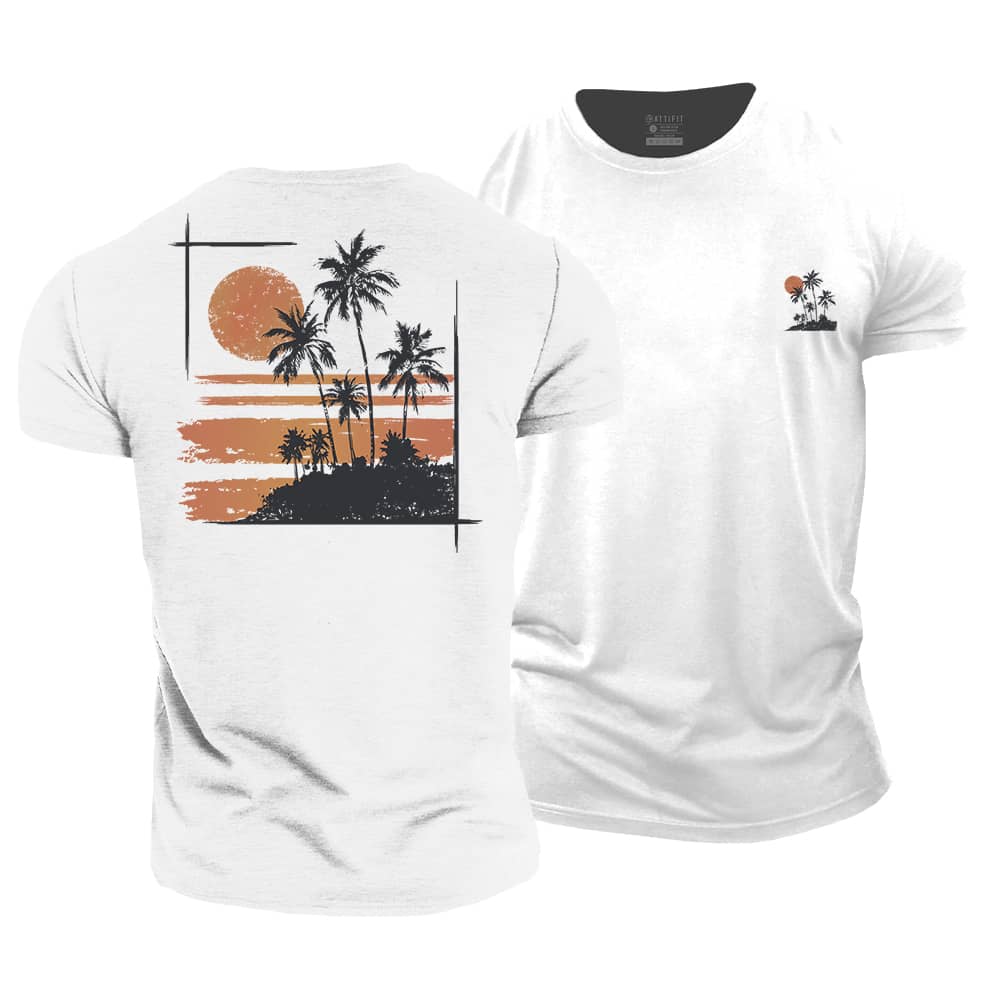 Seaside Sunshine Cotton T-Shirt