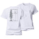 Golden Ratio Pine Women's Cotton T-Shirt