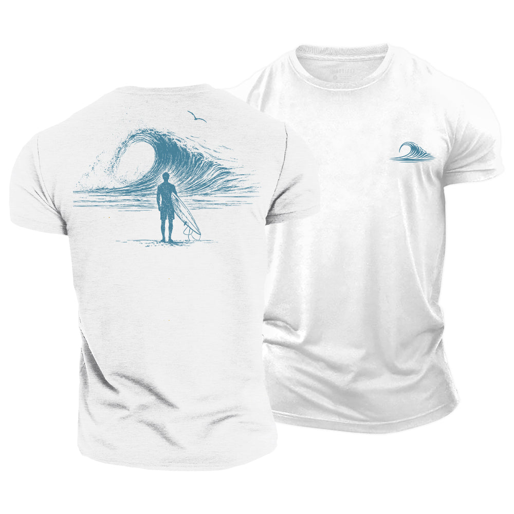 Into the Wave Cotton T-Shirt