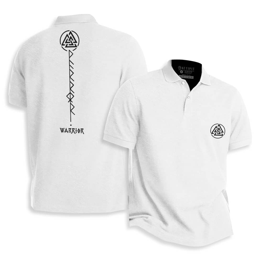 Warrior Runes Polo Shirt