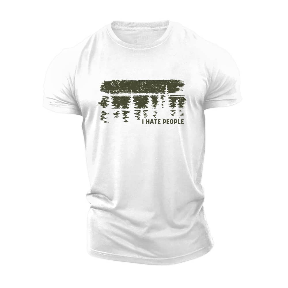 I Hate People Cotton T-Shirt