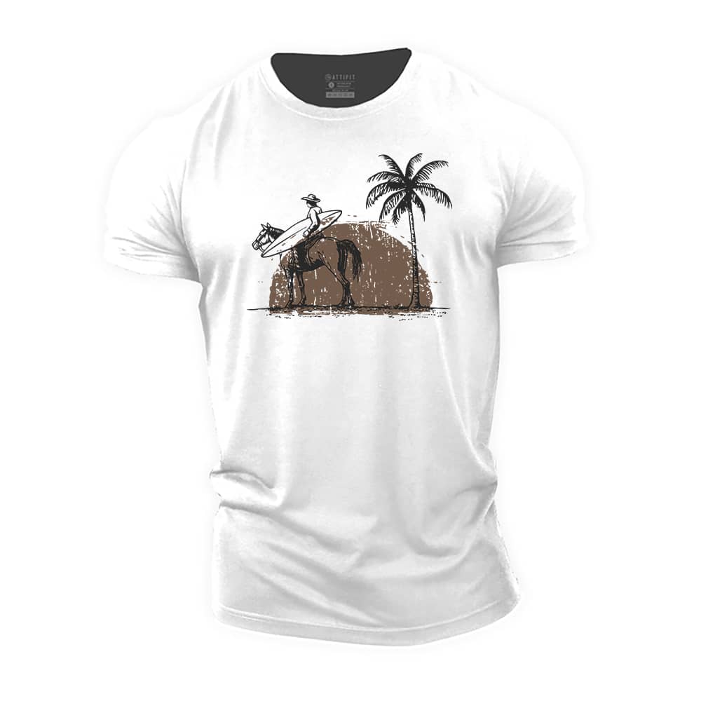 Beach Wrangler Cotton T-Shirt