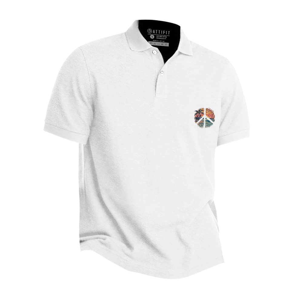 Mini Peaceful Sea Polo Shirt