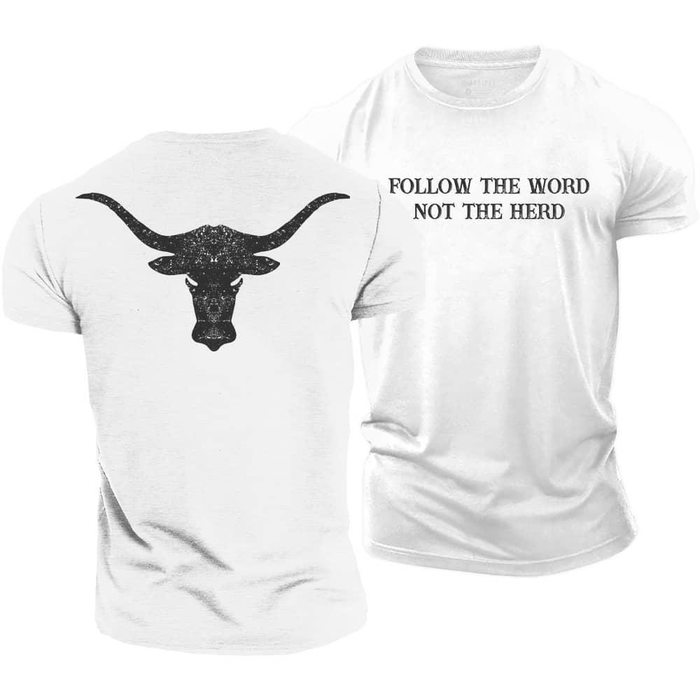 Follow The Word Cotton T-Shirt