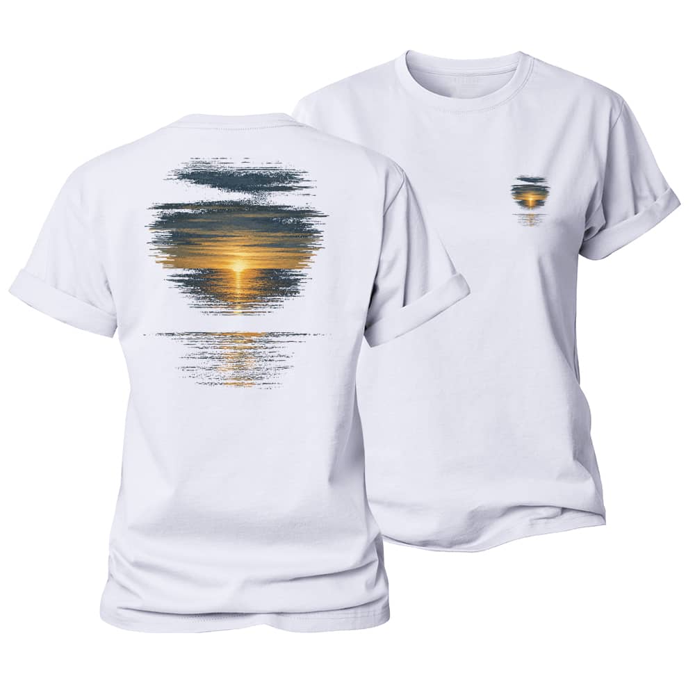 Ocean Afterglow Women's Cotton T-Shirt