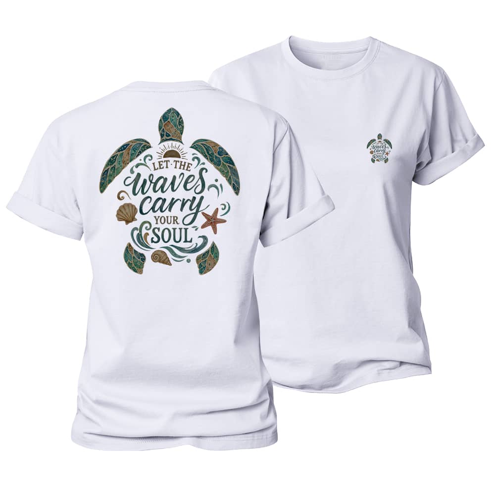 Waves Carry Soul Women's Cotton T-Shirt