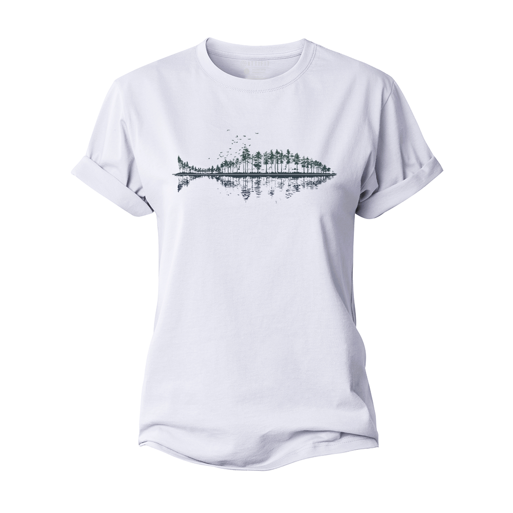 Fish of The Forest Women's Cotton T-Shirt
