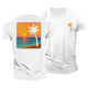Coastal Glow Cotton T-Shirt