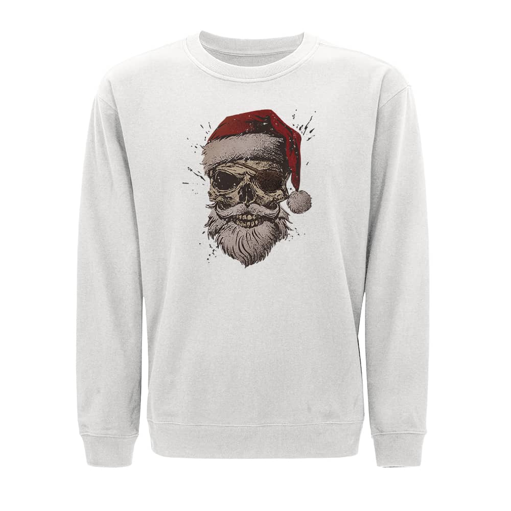 Christmas Pirate Skull Crewneck Sweatshirt