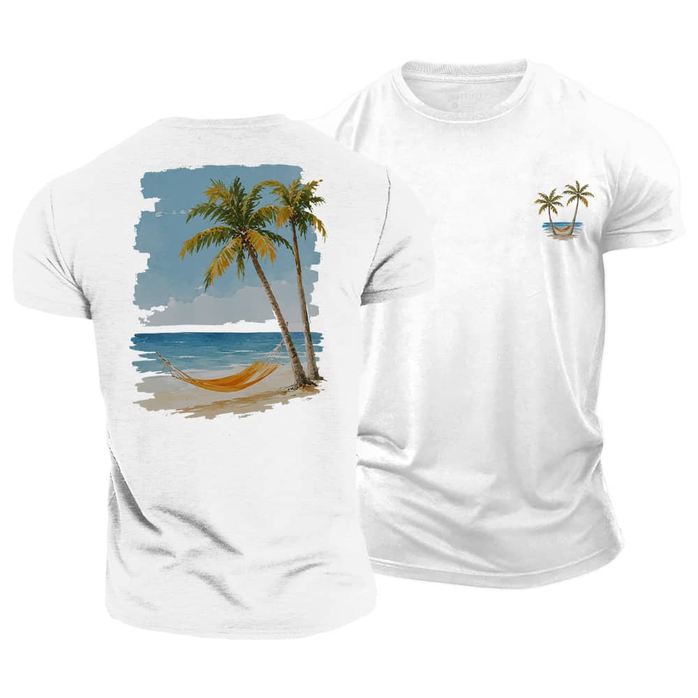 Coastal Unwind Cotton T-Shirt