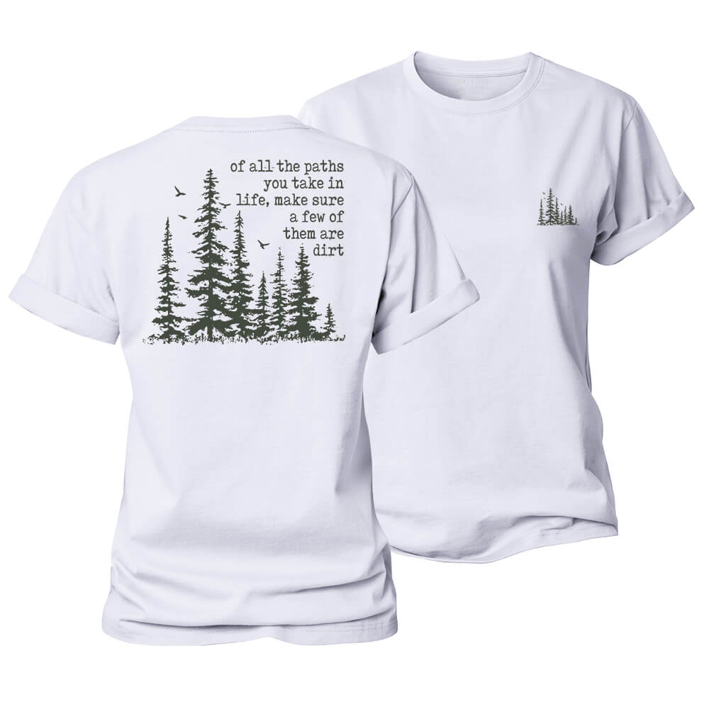 Dirt Path Women's Cotton T-Shirt