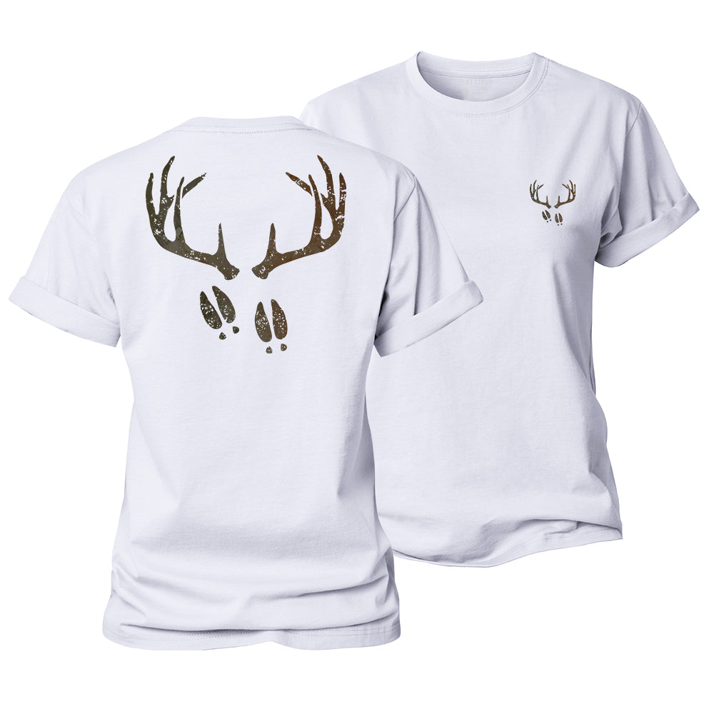 Antler Track Women's Cotton T-Shirt