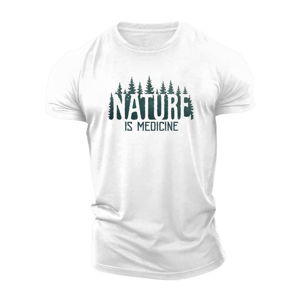 Nature Is Medicine Cotton T-Shirt