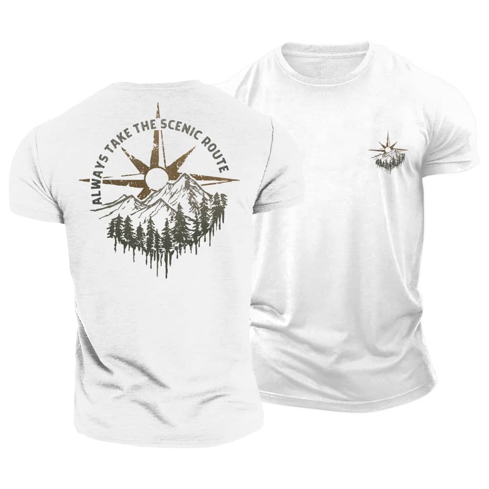 The Scenic Route Cotton T-Shirt